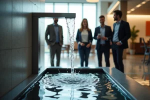 La fontaine à eau en entreprise : un élément de bien-être au travail